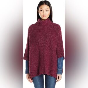 St. John's Bay Chianti Donegal Cowl Neck Sweater